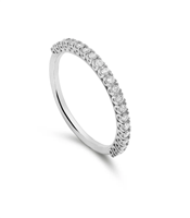 Ringe Mikiko Dame in Weißgold Diamante 0.25 Ct MA088O4BR025 - MA088O4BR025
